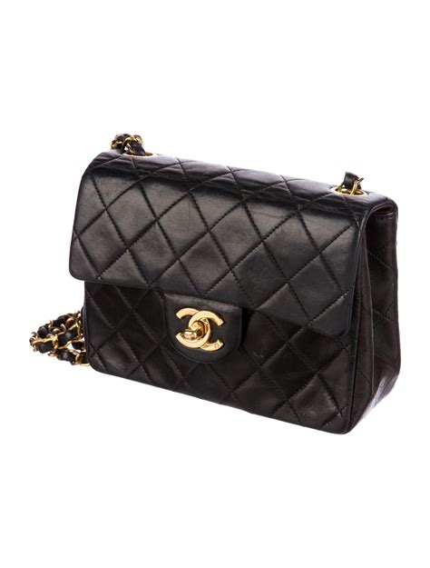 chanel classic flap mini vintage|chanel classic flap small price.